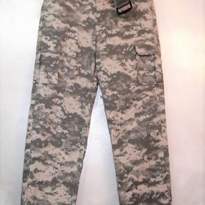Youth NEW Digital CAMO BDU Pants  Adjustable Waist